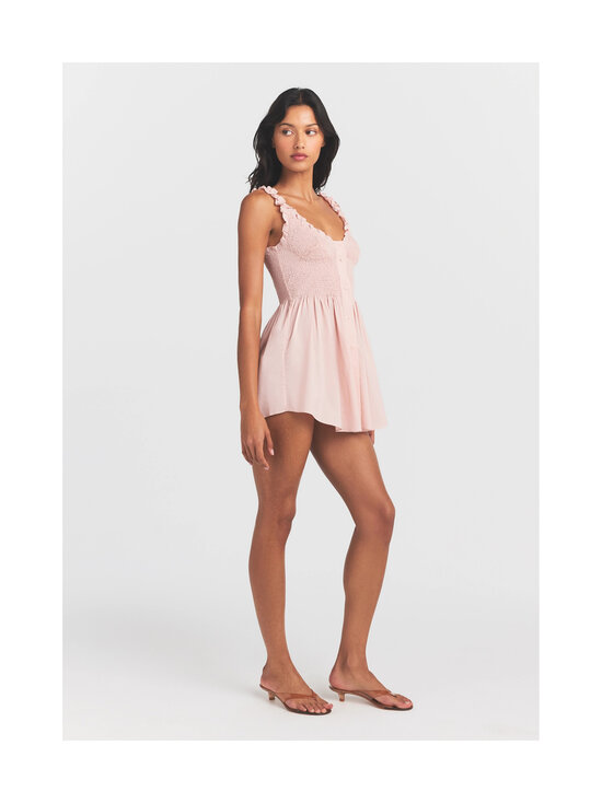 SKIMS - Poplin Apparel Smocked Mini -mekko - DUSTY PINK | Stockmann - photo 6