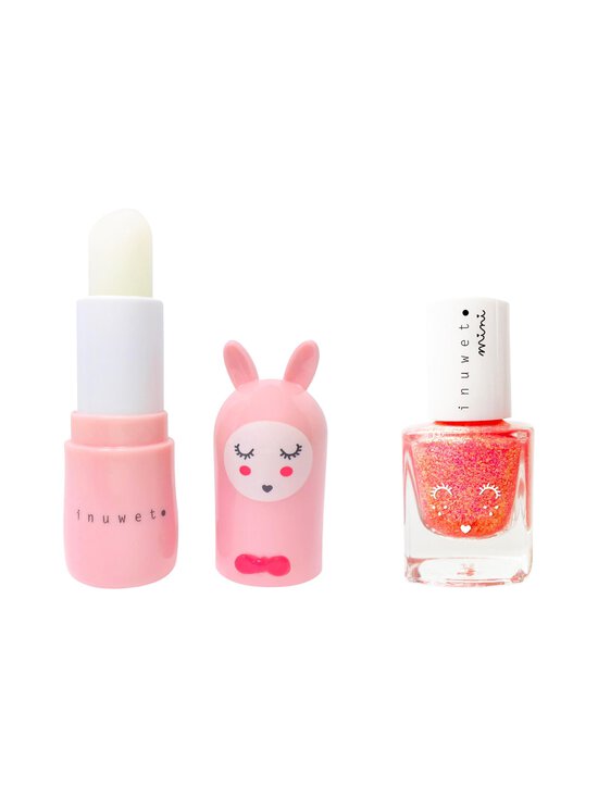 Inuwet - Duo Lip Balm Strawberry + Nail Polish -huulivoide ja kynsilakka - PINK | Stockmann - photo 1
