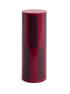 HAY - Column Large Wine With Bordeaux -kynttilä - WINE WITH BORDEAUX LARGE CHECK | Stockmann