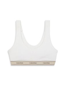 Calvin Klein Underwear - Unlined Bralette -rintaliivit - WHITE | Stockmann