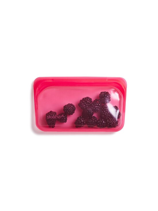 Stasher - Snack Storage Bag uzglabāšanas maisiņš 293 ml - RED RASBERRY | Stockmann - photo 1