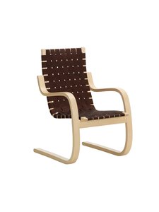 Artek - Nojatuoli 406 - KOIVU,MUSTA,RUSKEA Artek - Nojatuoli 406 - KOIVU,MUSTA,RUSKEA | Stockmann