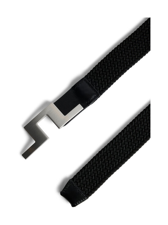 J.Lindeberg - Braided Bridge -vyö - 9999 BLACK | Stockmann - photo 2