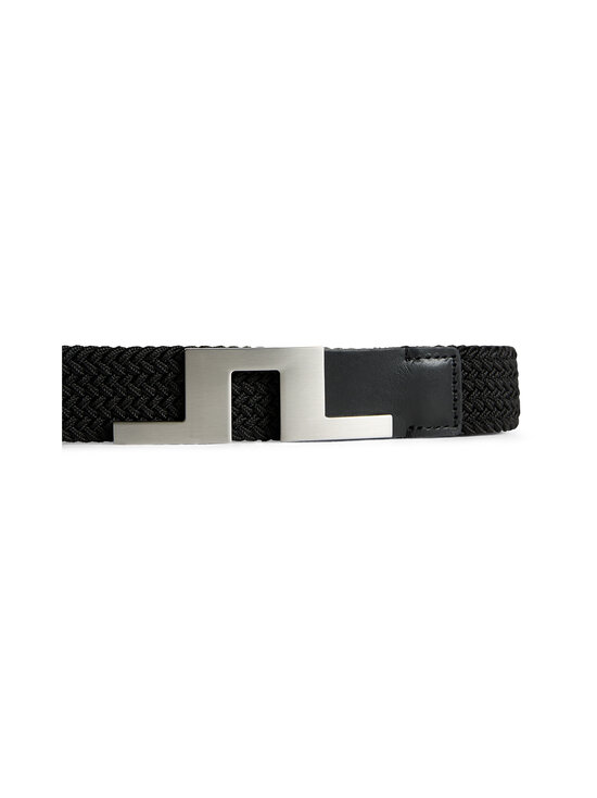 J.Lindeberg - Braided Bridge -vyö - 9999 BLACK | Stockmann - photo 3