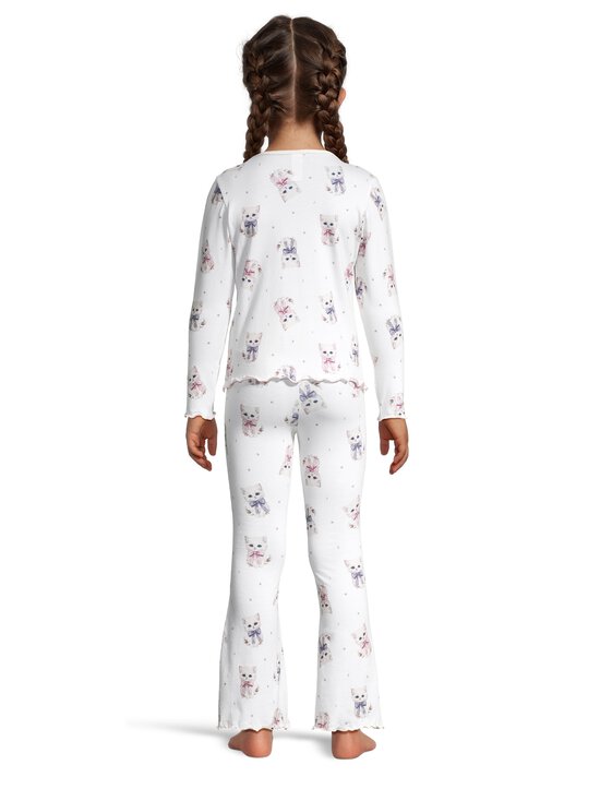 Lindex - Pidžaama Flare Kittens - 3675 WHITE | Stockmann - photo 3