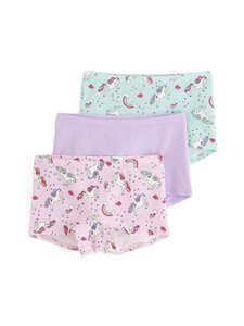 Lindex - Unicorns-bokserialushousut 3-pack - 7606 LIGHT BLUE | Stockmann