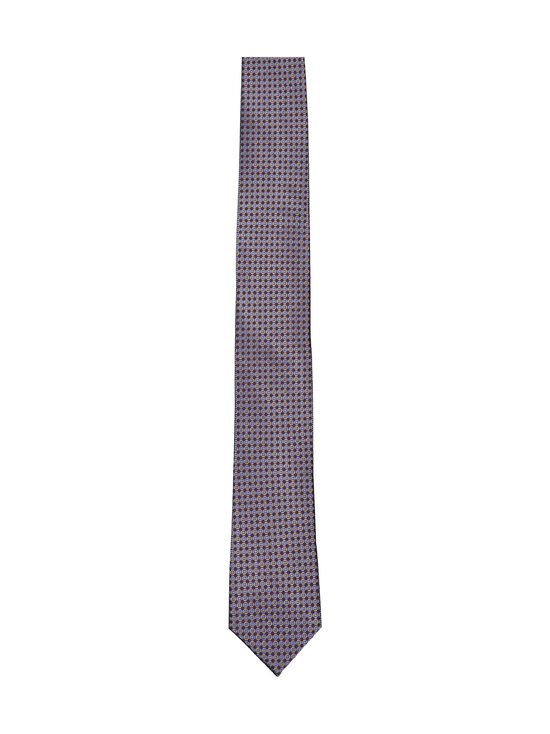 Stockholm Kravatt - Siidilips Check - 5 BROWN/LIGHT BLUE | Stockmann - photo 1