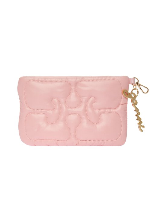 Ganni - Quilted Re-Tech Pouch -pussukka - 868 CHALK PINK | Stockmann - photo 1