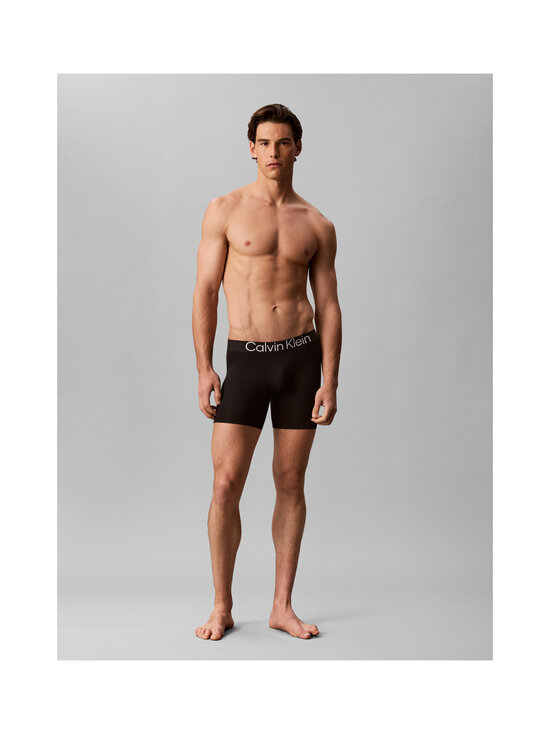 Calvin Klein Underwear - Boxer Brief -alushousut 3-pack - 4KJ BLACK/GREY HEATHER/DARK SAPPHIRE | Stockmann - photo 2