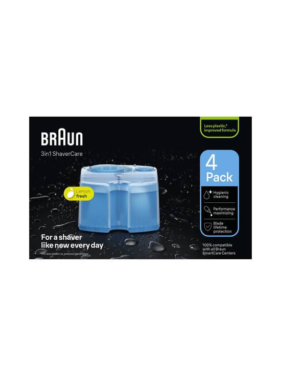 Braun - CCR4 ShaverCare Clean&Renew -puhdistuskasetti 4 kpl - BRIGHT - photo 2 Braun - CCR4 ShaverCare Clean&Renew -puhdistuskasetti 4 kpl - BRIGHT | Stockmann - photo 2