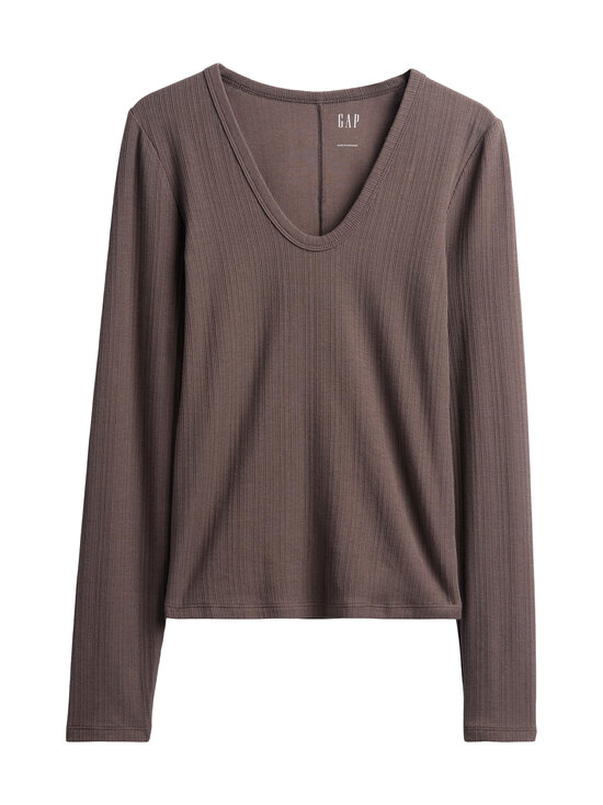 GAP - Luxe Rib krekls - TOASTED ALMOND | Stockmann - photo 1