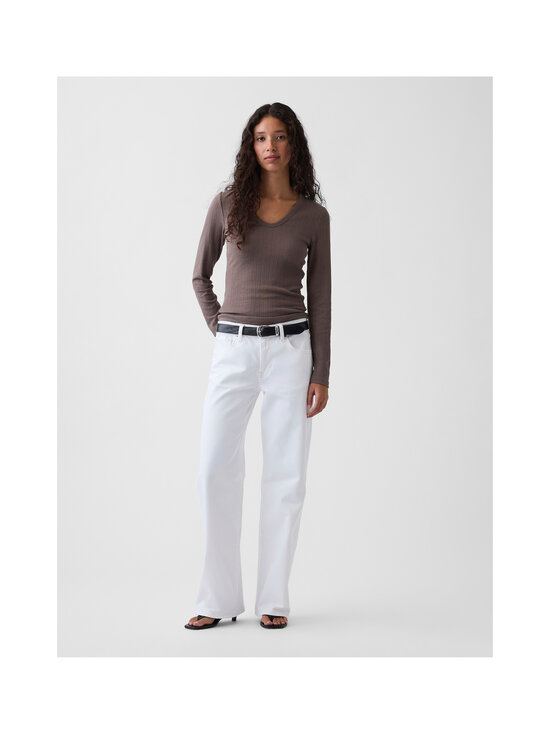GAP - Luxe Rib krekls - TOASTED ALMOND | Stockmann - photo 2