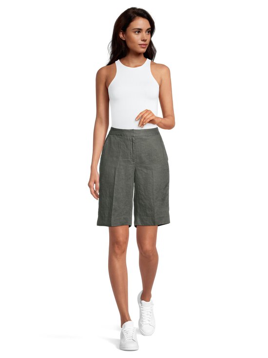 ESSENTIALS by Stockmann - Lühikesed püksid Agatha - KHAKI GREEN - photo 3 ESSENTIALS by Stockmann - Lühikesed püksid Agatha - KHAKI GREEN | Stockmann - photo 3