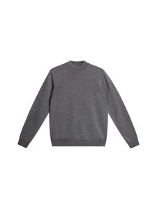 J.Lindeberg - Korman Merino -pooloneule - U218 MID GREY MELANGE | Stockmann