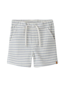 Lil' Atelier - Lühikesed püksid NmmHaldur Loose - COCONUT MILK STRIPES:DUSTY BLUE | Stockmann