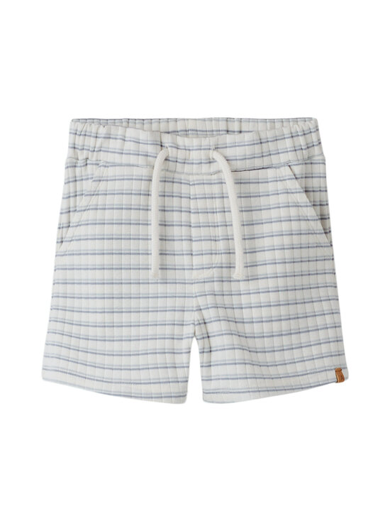 Lil' Atelier - Lühikesed püksid NmmHaldur Loose - COCONUT MILK STRIPES:DUSTY BLUE | Stockmann - photo 1