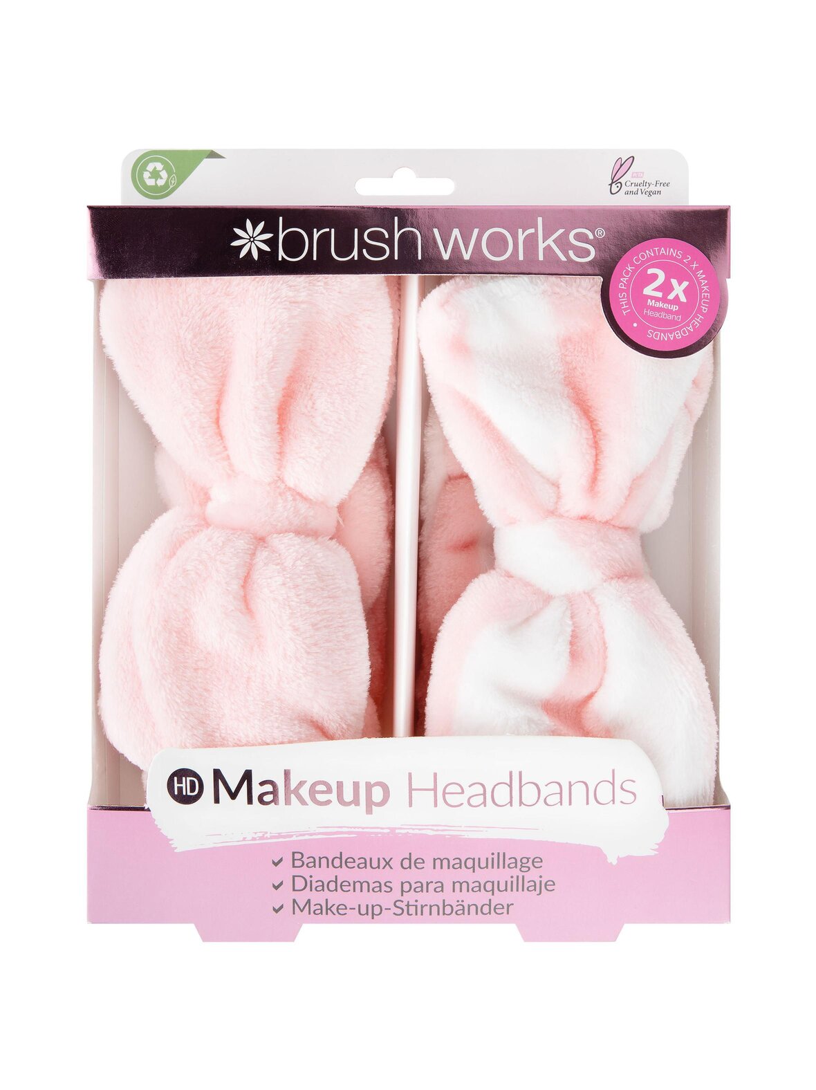 Makeup Headbands -panta, 2 kpl