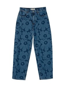 Marimekko - Maridenim Barrel Unikko -farkut - 550 MID INDIGO Marimekko - Maridenim Barrel Unikko -farkut - 550 MID INDIGO | Stockmann
