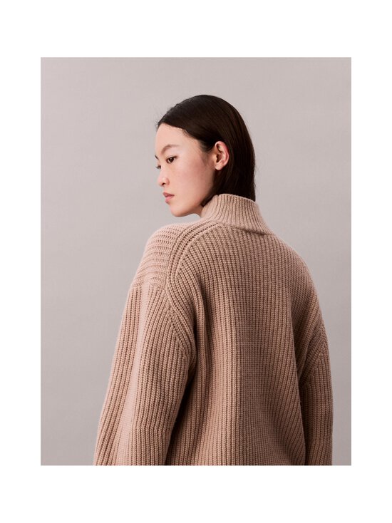 Calvin Klein Jeans - Chunky Wool Blend T Neck džemperis - WGB GUILFORD NEUTRAL | Stockmann - photo 4