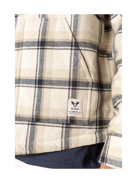 Fat Moose - Brody Checked -takki - CHECK/ECRU/NAVY | Stockmann - photo 4