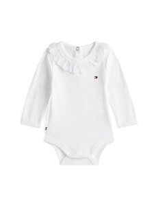 Tommy Hilfiger - Bodijs ar izšūtu apkakli - YBR WHITE Tommy Hilfiger - Bodijs ar izšūtu apkakli - YBR WHITE | Stockmann