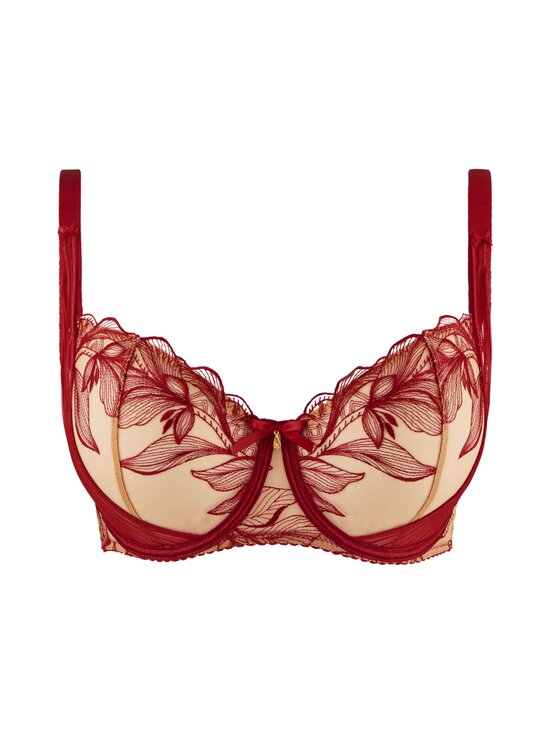 Fleur de tattoo comfort half cup -rintaliivit