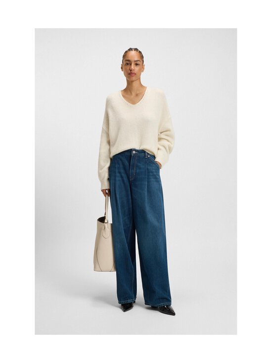 BOSS - Fondyssa-neulepusero - 118 OPEN WHITE | Stockmann - photo 4