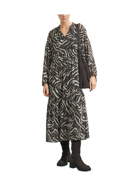 Comma - Pitkä mekko - 89A8 BROWN | Stockmann - photo 4