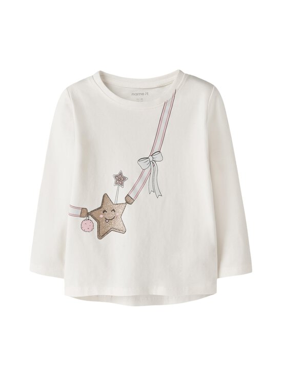 Name It - NmfVix trikotāžas krekls - CLOUD DANCER PRINT:STAR BAG | Stockmann - photo 1