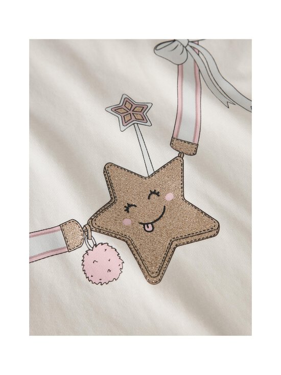 Name It - NmfVix trikotāžas krekls - CLOUD DANCER PRINT:STAR BAG | Stockmann - photo 3