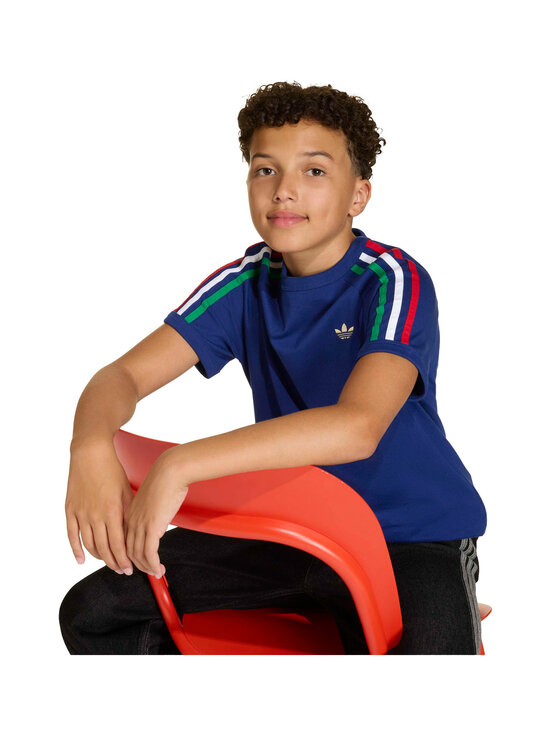 adidas Originals - 12 Stripe t-paita - KC9515 VICBLU/LGFOGO | Stockmann - photo 5