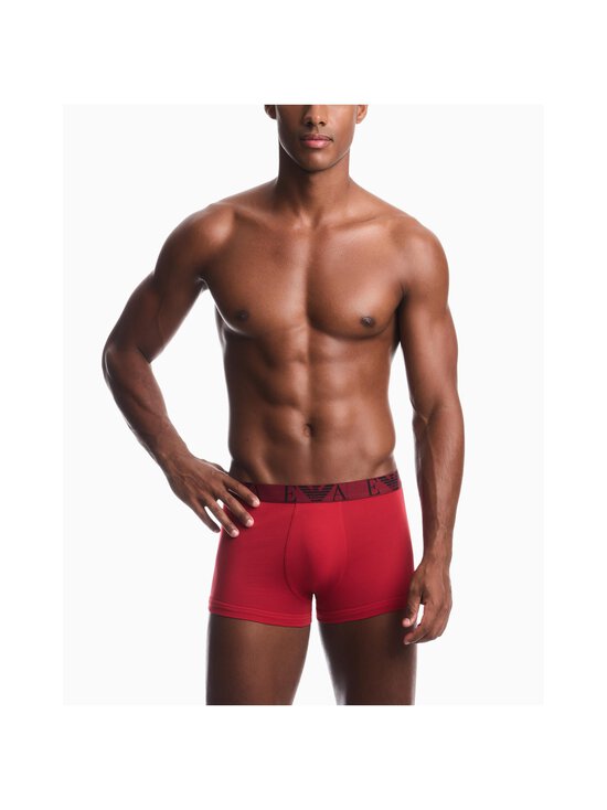 Emporio Armani - Bokserid, 3-pakk - MC682 BLACK/CHERRY/BLACK | Stockmann - photo 3