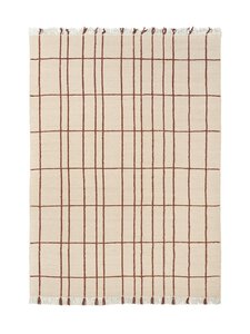 Ferm Living - Sen-villsekoitematto - PARCHMENT/CHESTNUT | Stockmann