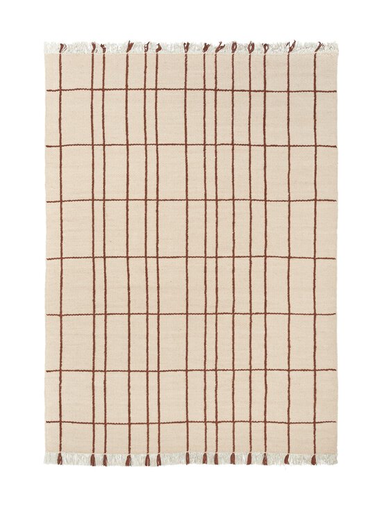 Ferm Living - Sen-villsekoitematto - PARCHMENT/CHESTNUT | Stockmann - photo 1