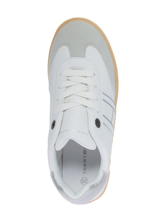 Tommy Hilfiger - Low Cut Lace-Up -sneakerit - X025 WHITE/SILVER | Stockmann - photo 2