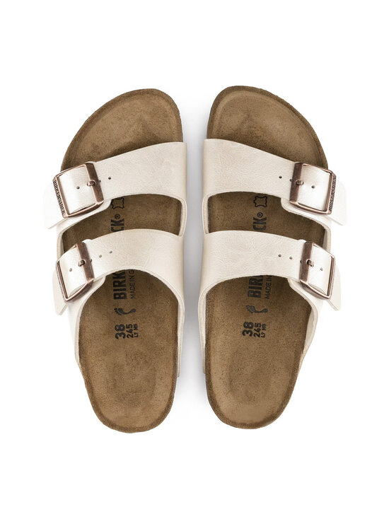 BIRKENSTOCK - Arizona Birko-Flor sandales - GRACEFUL PEARL WHITE | Stockmann - photo 3