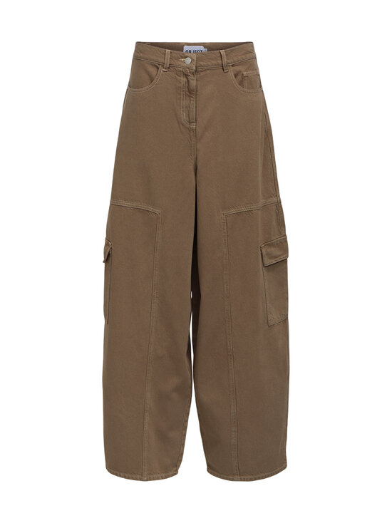 Object - ObjLulva Mid Waist Oversize bikses - DESERT TAUPE | Stockmann - photo 1