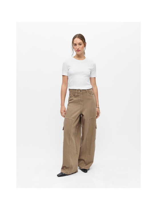 Object - ObjLulva Mid Waist Oversize bikses - DESERT TAUPE | Stockmann - photo 3