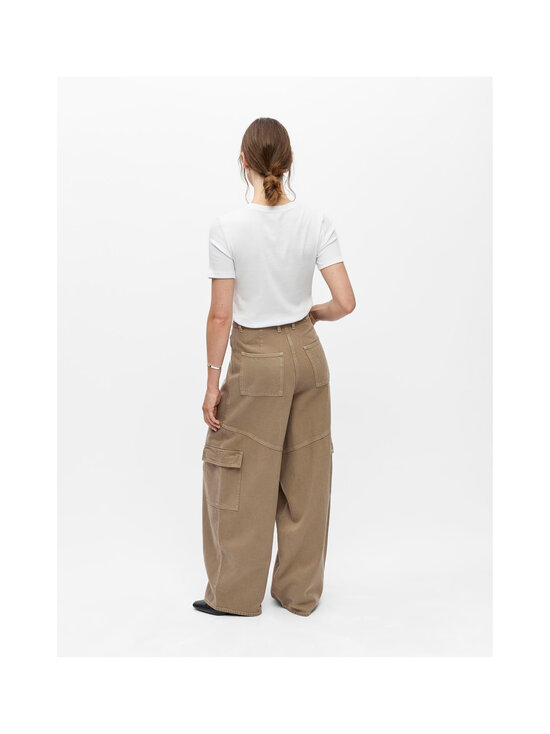 Object - ObjLulva Mid Waist Oversize bikses - DESERT TAUPE | Stockmann - photo 4