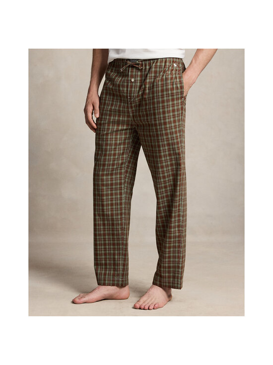 Polo Ralph Lauren - Sleep Set pidžama - 011 WHITE/BROWN TURQ MULTI PLAID | Stockmann - photo 5