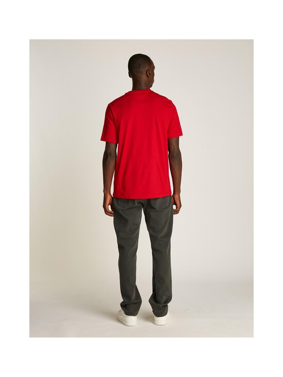 Tommy Hilfiger - Regular Fit Solid -t-paita - XLD MEDIUM RED | Stockmann - photo 4