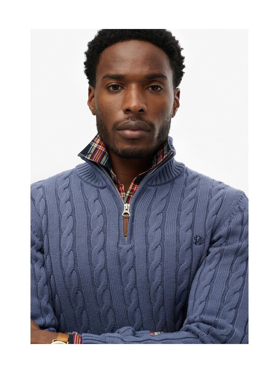 Superdry - Cotton Classic -neule - 27S SOFT NAVY | Stockmann - photo 4