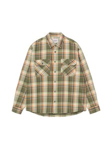 Carhartt WIP - Tunick-kauluspaita - 3PKXX TUNICK CHECK, DOLLAR GREEN /--- | Stockmann