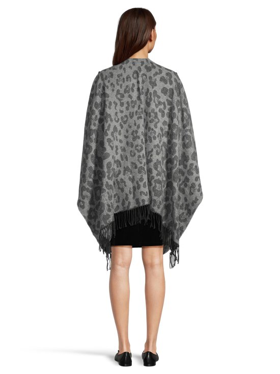 A+more - Ashlyn pončo 130 x 170 cm - GREY/BLACK | Stockmann - photo 3