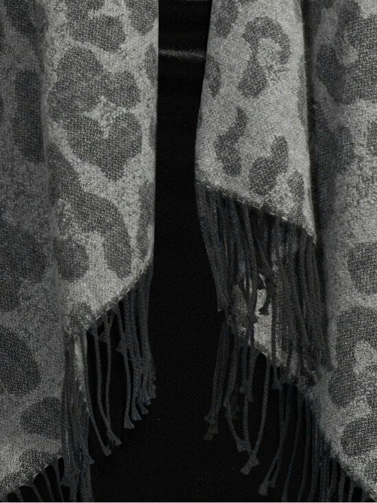 A+more - Ashlyn pončo 130 x 170 cm - GREY/BLACK | Stockmann - photo 4