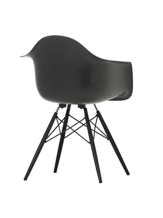 Vitra - Eames DAW Fiberglass -tuoli elephant grey/musta vaahtera - GREY | Stockmann - photo 3
