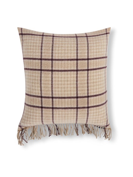 Lexington - Ruudullinen tyynynpäällinen 50 x 50 cm - 2097 BEIGE/FIG | Stockmann - photo 3