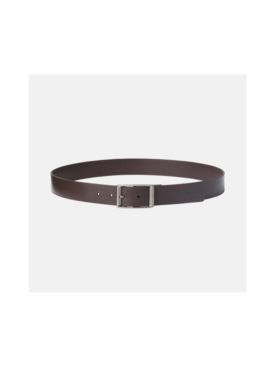 Calvin Klein Bags & Accessories - Vöö Casual Round Buckle Tumbled, 35 mm - YG1 CK DARK BROWN / ANTIQUE SILVER | Stockmann - photo 3