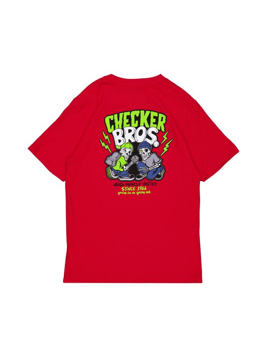 Vans - T-särk Checker Bros - IZQ1 RACING RED | Stockmann - photo 2