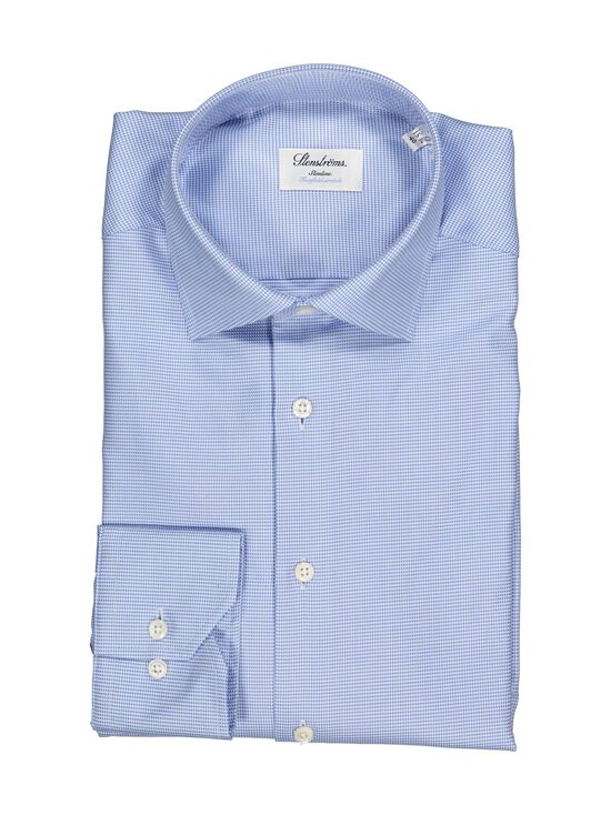Stenströms - Structured Slimline Collared Shirt - 110 BLUE/WHITE - photo 1 Stenströms - Structured Slimline Collared Shirt - 110 BLUE/WHITE | Stockmann - photo 1